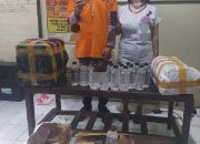 Pasangan Kekasih Jualan Miras Arjo, Berhasil Ditangkap Polsek Ngantru