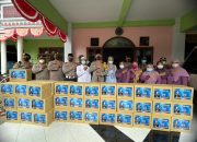 Jum’at berkah, Kapolres Tulungagung melakukan anjangsana ke yayasan yatim piatu Al Mubarok