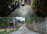 Rabat Jalan Desa Picisan Kecamatan Sendang Menggunakan Dana Desa