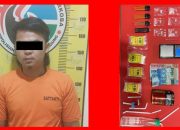 Pelaku Pengedar Narkotika Jenis Sabu Sabu, Berhasil Diamankan Satnarkoba Polres Tulungagung