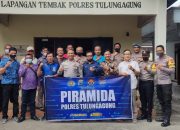 Wujud Sinergitas Dengan Wartawan, Polsek Ngunut Gelar “PIRAMIDA”
