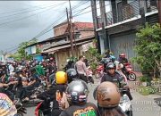 Ratusan Pendekar PN Konfoi di Tulungagung Di usir Polisi
