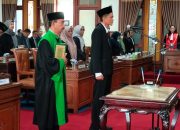 Paripurna Pengucapan Sumpah Janji PAW Anggota dan Wakil Ketua DPRD Tulungagung
