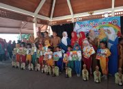Peringatan HUT IGTKI PGRI KE 73 Gelar final Lomba Mewarnai, Pemenangnya Putri Semua