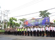 Polres Tulungagung Laksanakan Apel Gelar Pasukan Operasi Patuh Semeru 2023 Inilah Targetnya