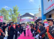 Sebuah Tradisi Pedang Pora dan Reog Gendang Menyambut  Kapolres Baru Tulungagung