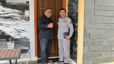 Eko Puguh Prasetijo, S.H., M.H., CPM., CPCLE., CPArb., CPL. Bersama Irjen Pol (P) Dr. H. Agung Makbul, S.H., M.H.