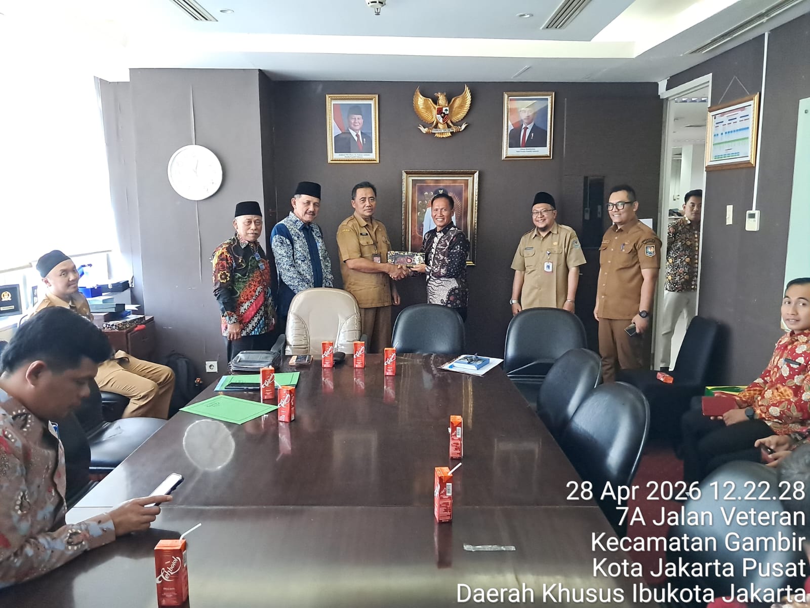 Pelaksana Tugas (Plt.) Bupati Tulungagung, H. Ahmad Baharudin, S.M., M.M. Melakukan Kunjungan ke KEMENDAGRI