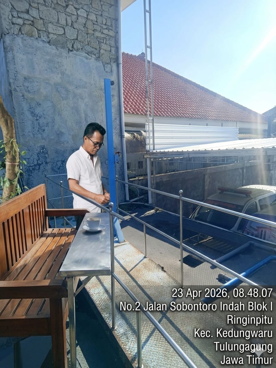 Photo: Hadi Purnomo dan IPAL RS.ISKAK