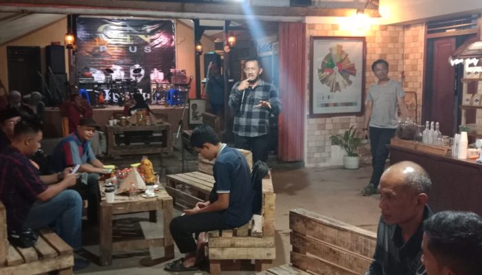 Ngopi Bareng Bersama Ketua DPRD Tulungagung Marsono S.Sos