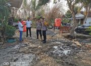 Penyerahan 2 Tandon Air Untuk Sumur Bor Bantuan Kapolres Tulungagung di Wilayah Kecamatan Rejotangan