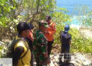 Seorang pemuda  Terseret Ombak di Pantai, kedung tumpang Pucanglaban Tulungagung
