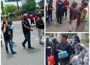 LPK-YAPERMA DPC NGAWI Bersama Media Rorokembang Melaksanakan Jum’at Berkah Bagi bagi Paket Makan Siang Nasi Kotak