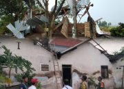 Ratusan Rumah Rusak Akibat Puting Beliung di Kecamatan sumber Gempol