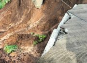 Jalan Poros Nyawangan – Picisan Putus Total, Ketua DPRD Tulungagung Marsono S.Sos. Lakukan Sidak