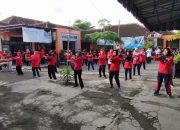 Puskesmas Karangrejo Tulungagung Gelar Senam dan Jalan Sehat dalam Peringatan HKN ke-61