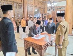 Sempat Mangkir Dua Kali, Tri Hariadi Akhirnya Resmi Dilantik sebagai Kepala Disnakertrans Tulungagung