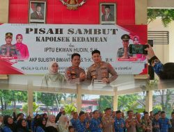 Pisah Sambut Kapolsek Kediaman Berlangsung Khidmat dan Penuh Keakraban