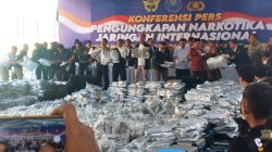 BNN dan Bea Cukai Ungkap Sindikat Narkoba Internasional di Gresik, Sita 3,37 Ton Marijuana Atau Ganja.