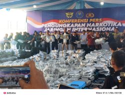 BNN dan Bea Cukai Ungkap Sindikat Narkoba Internasional di Gresik, Sita 3,37 Ton Marijuana Atau Ganja.
