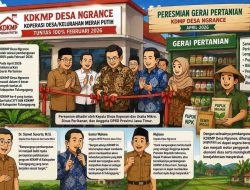 Rampung 100 Persen, KDKMP Desa Ngrance Tulungagung Resmi Luncurkan Gerai Pertanian
