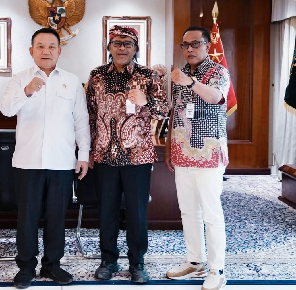 Ket. KETUM APTI & BUPATI TEMANGGUNG SOWAN KSP