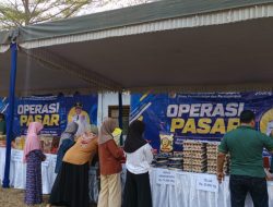 Sambut HUT RI ke-81, Disperindag Tulungagung Gelar Operasi Pasar Murah di Tanggunggunung
