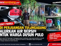 PAC PDI Perjuangan Sendang Salurkan Air Bersih ke Warga Pulo, Eri: Tak Harus Menunggu Pemilu