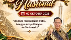 BANGGA MENGENAKAN BATIK, BANGGA MENJADI BAGIAN DARI INDONESIA